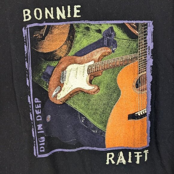 (2/$20) Bonnie Raitt Dig In Deep 2019 Tour Tee - Picture 3 of 4